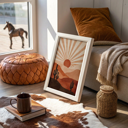 Desert Sun Paints Ancient Stories