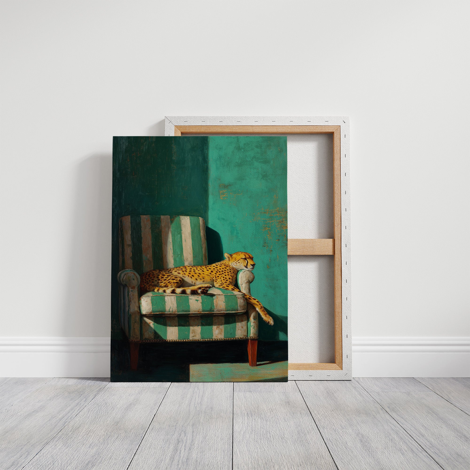 Resting Royalty in Emerald Light