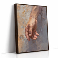 Textured Humanity Through Impasto Light