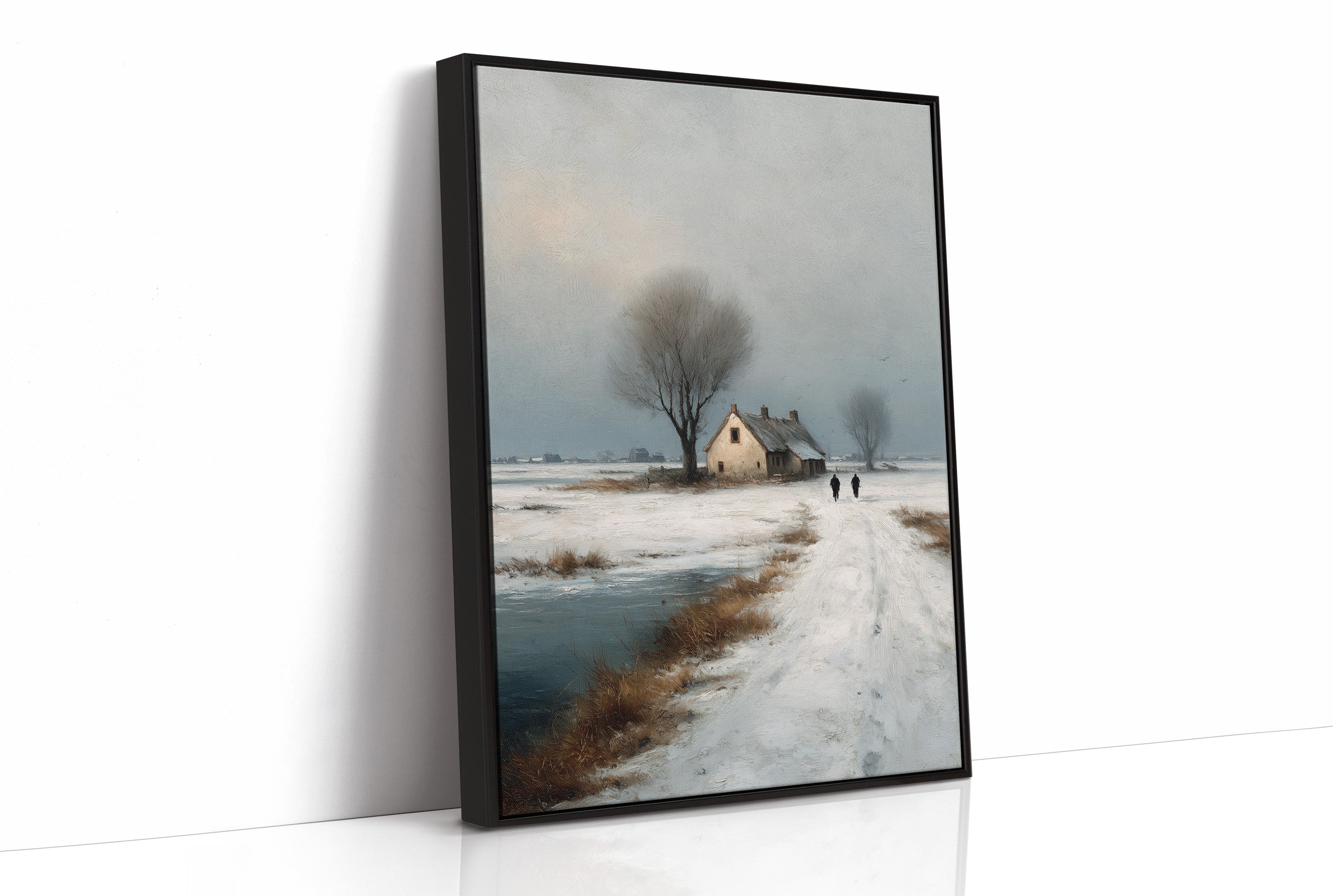 Along the Frozen Road