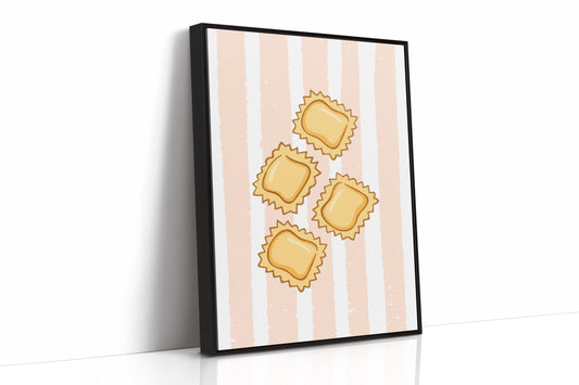 Ravioli Dances Through Blush Afternoon