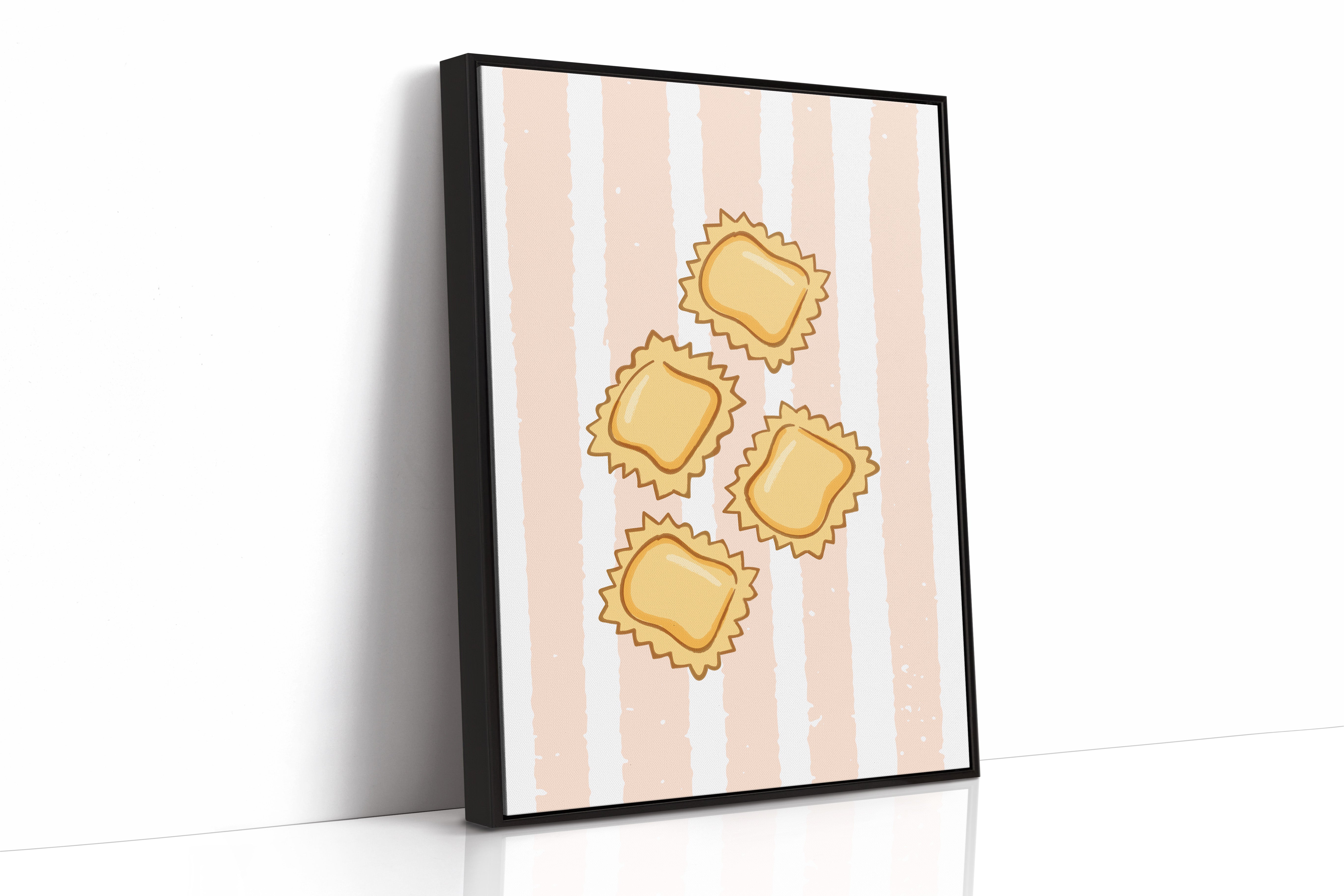 Ravioli Dances Through Blush Afternoon