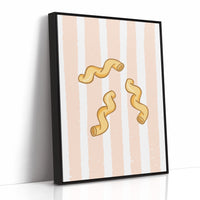 Pasta Dances Through Blush Stripes