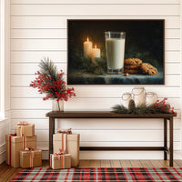 Candlelight Cookies Await Santa's Visit