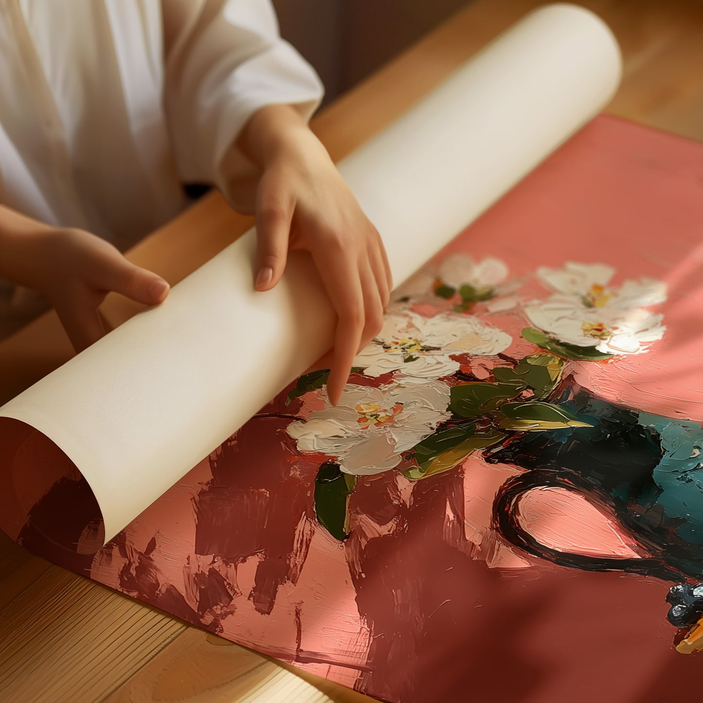 Pancakes and Blossoms