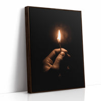 Flame Dances Between Fingers