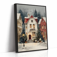 Snowfall on Main Street