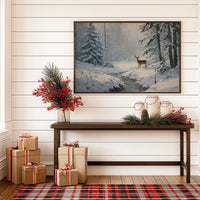 Winter Brook Calls Lone Stag