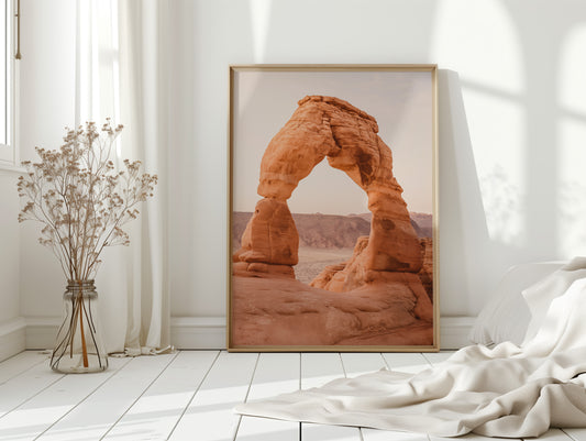 Delicate Arch in Desert Silence