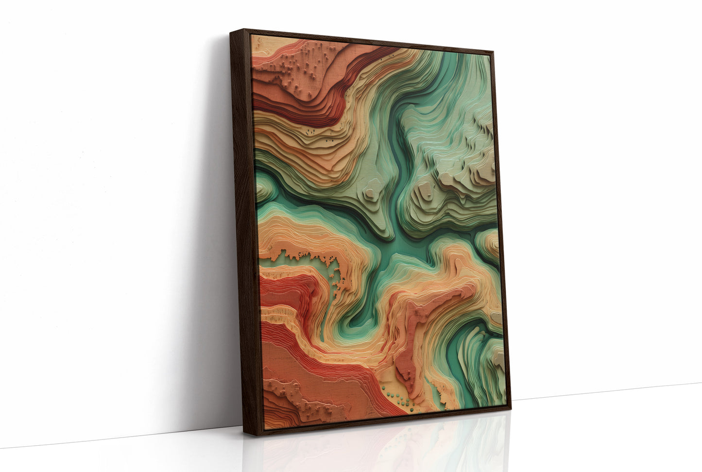 Rivers Carved Through Copper Canyons