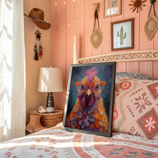 Bookish Rooster Brings Morning Wisdom
