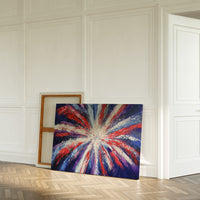 Starburst Symphony In Patriot Colors