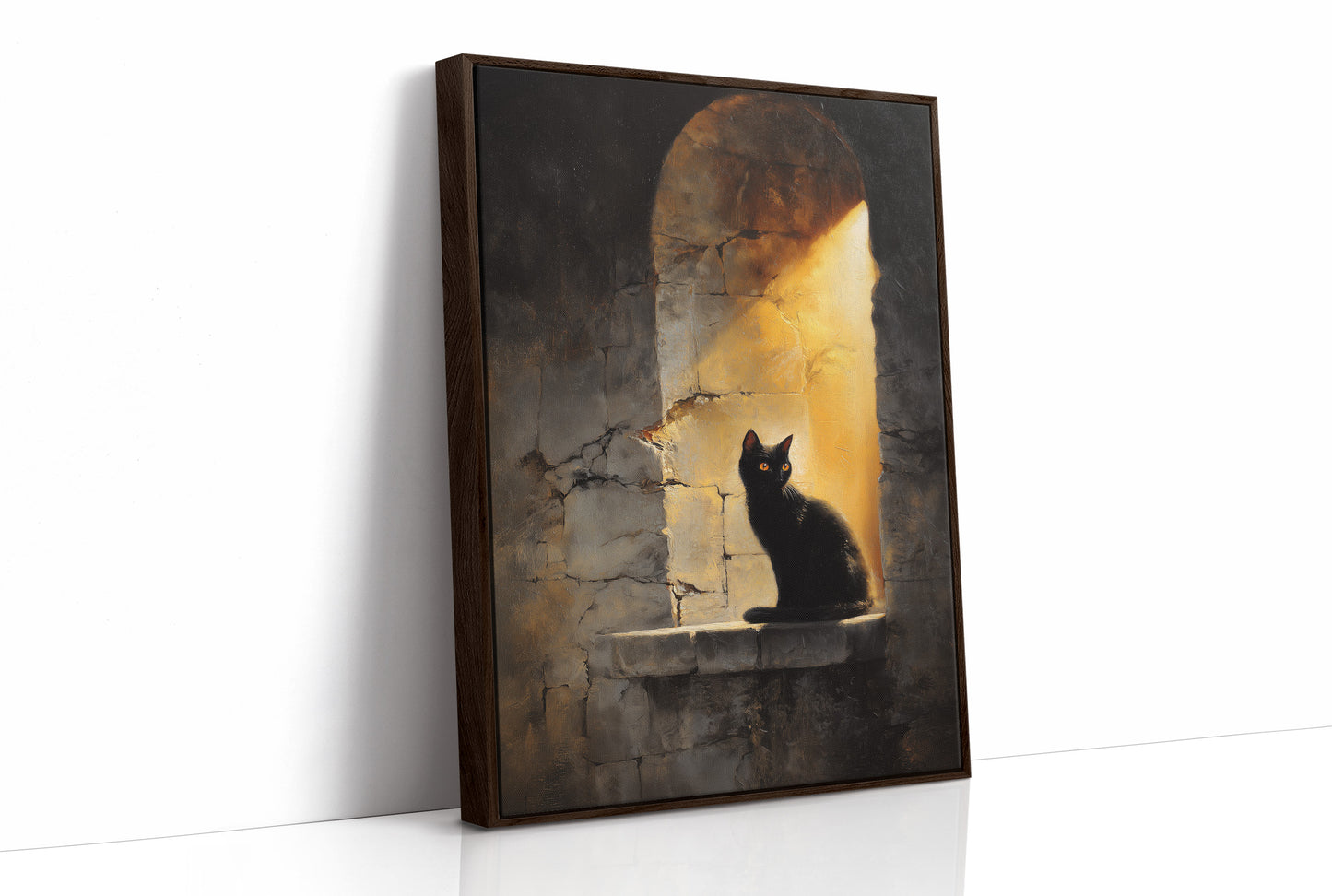 Ancient Light Finds Feline Guardian