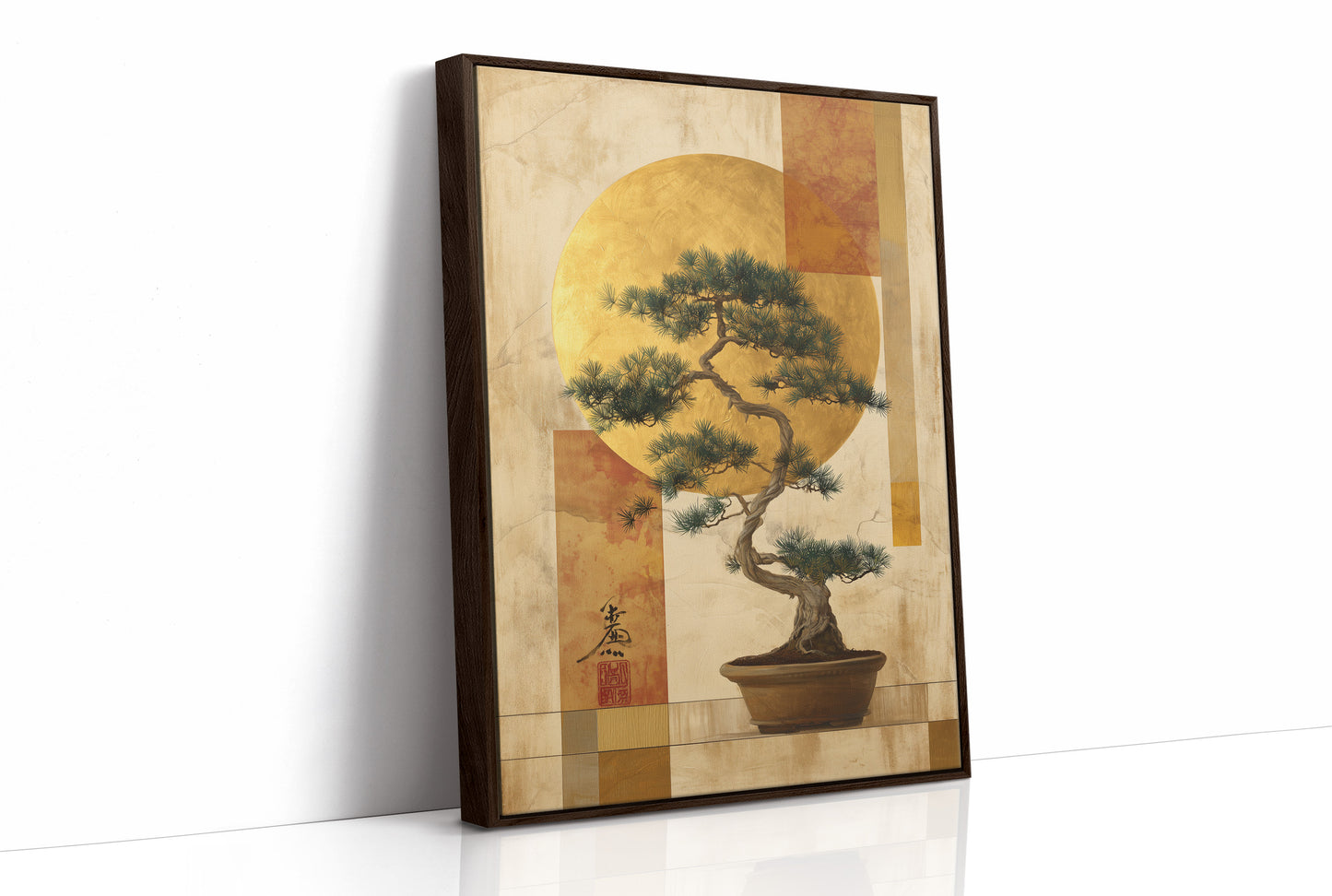 Bonsai Tales In Golden Hours