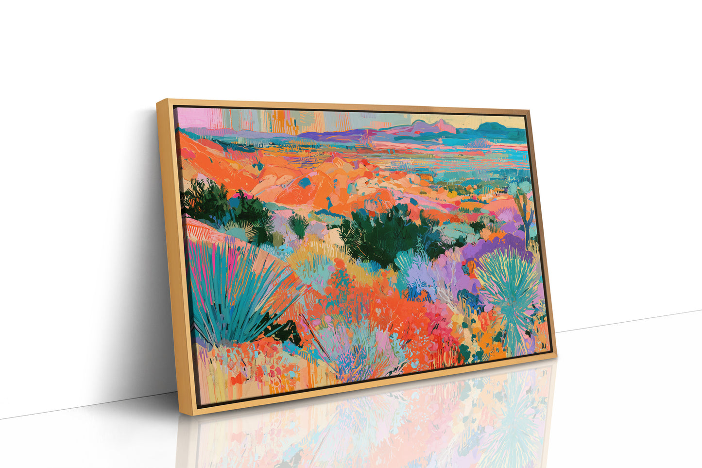 Neon Desert Bloom