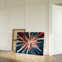 Stars Burst Into Patriotic Light