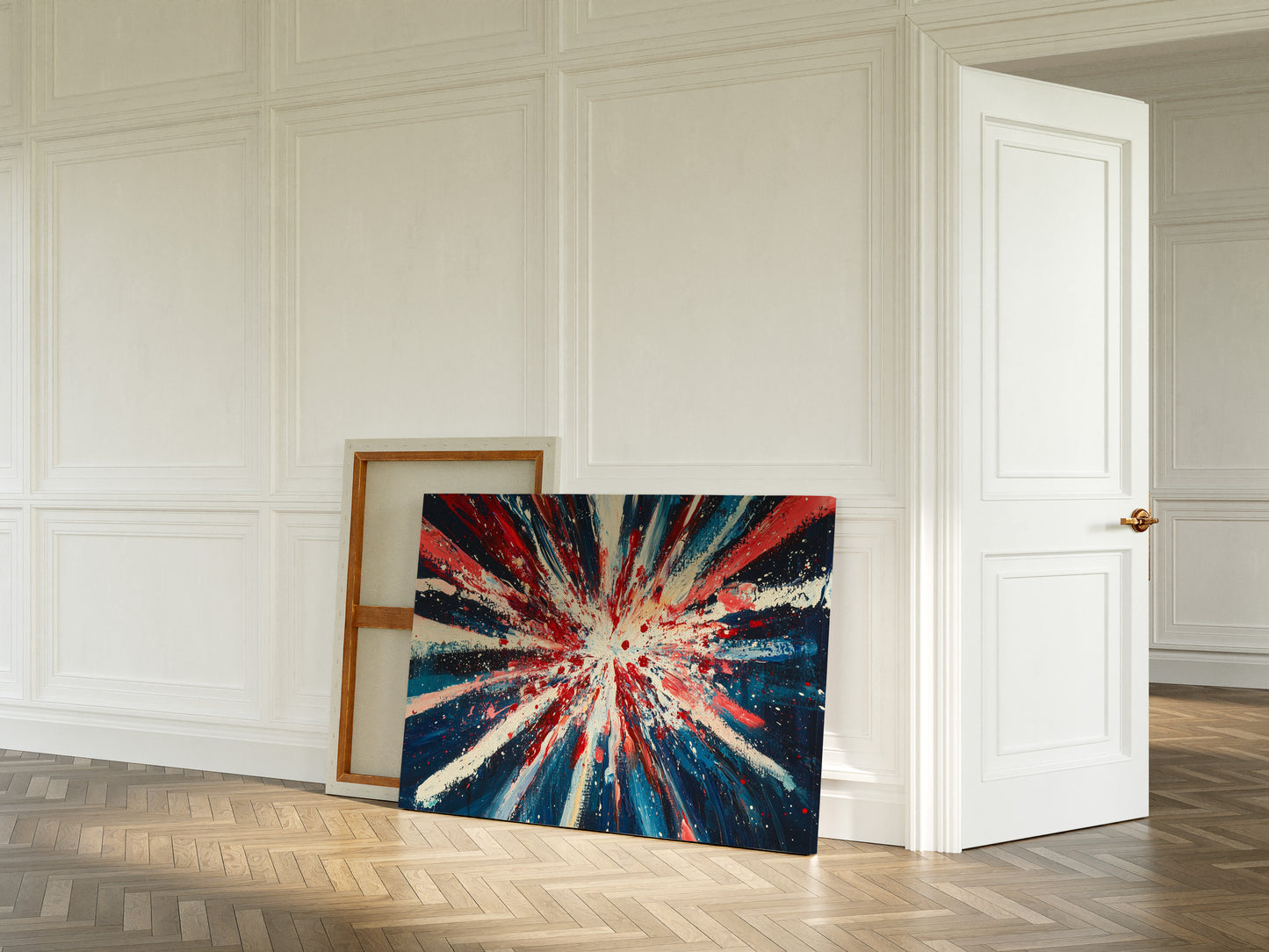 Stars Burst Into Patriotic Light