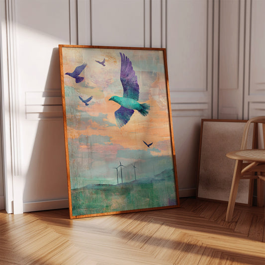 Wind Turbines Call Sacred Wings