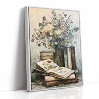 Eucalyptus & Pressed Blooms, Reading Corner