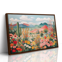 Wildflowers Dance Through Desert Mountains