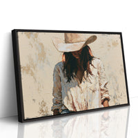 Cowgirl in Cream and Shadow