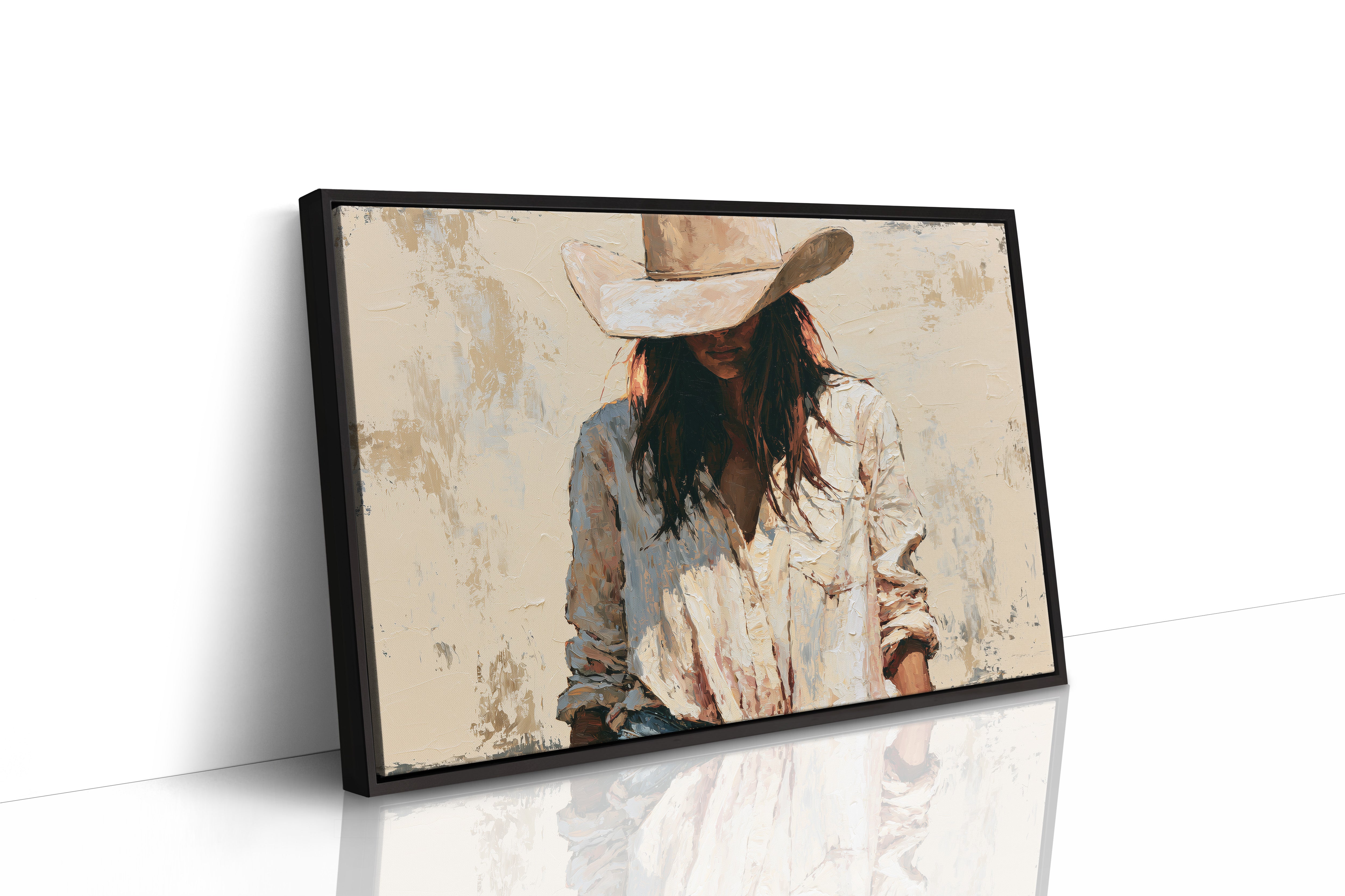 Cowgirl in Cream and Shadow