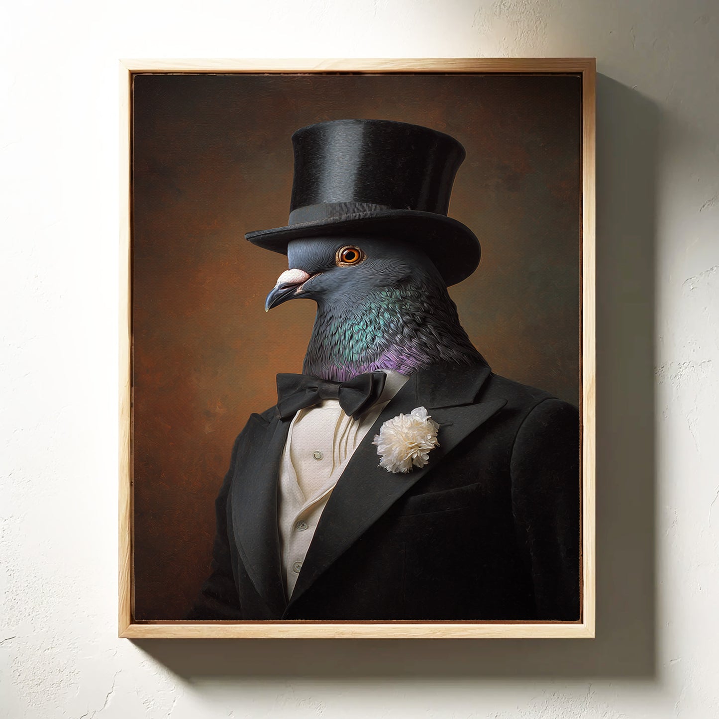 Dapper Feathers and Timeless Elegance