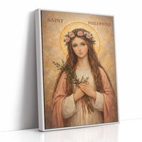Saint Philomena in Quiet Devotion