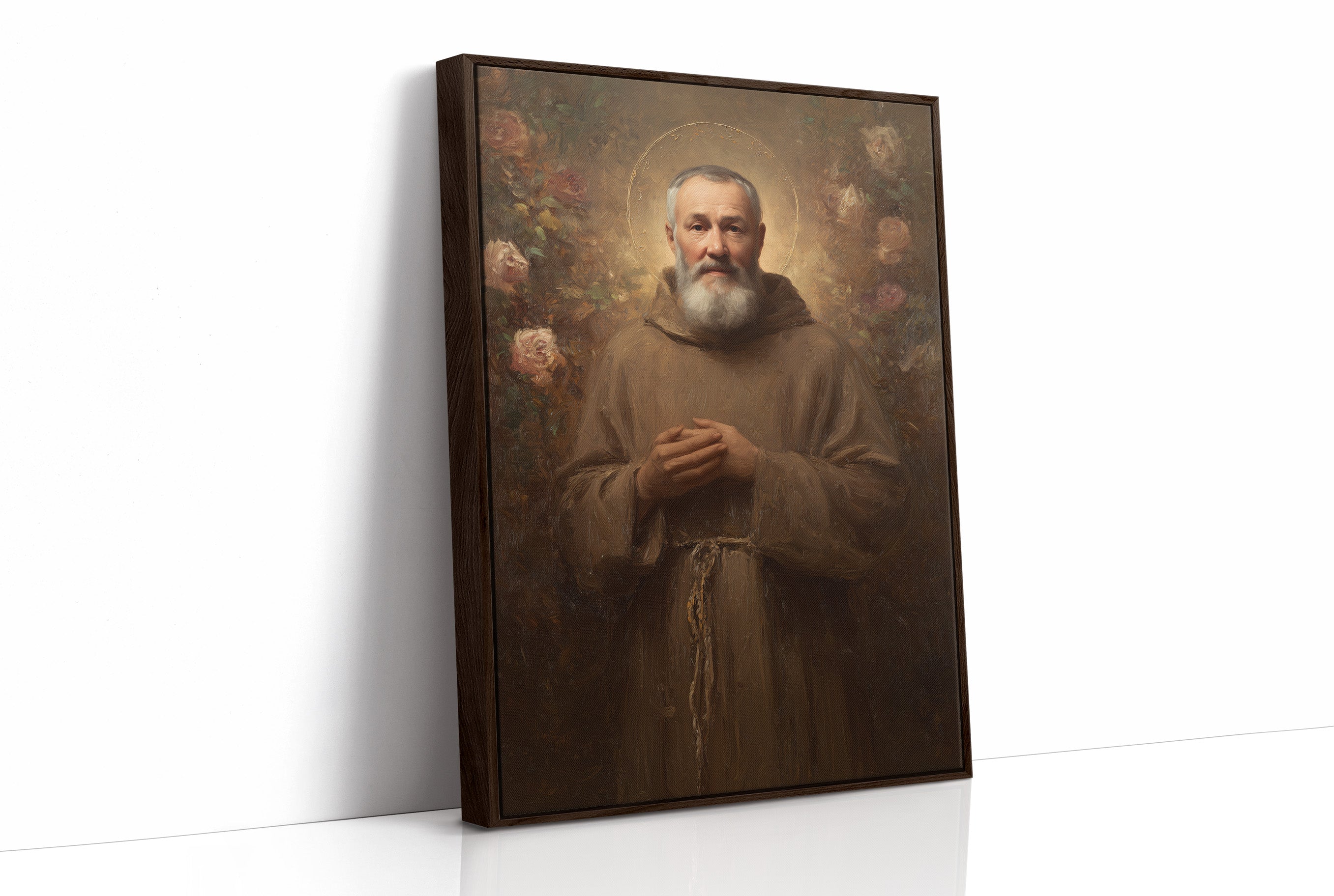 Sacred Art On Rustic Table