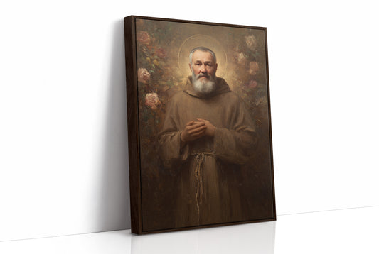 Sacred Art On Rustic Table