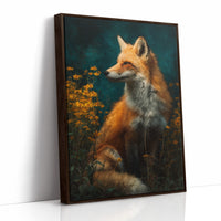 The Fox Who Watched the Field Turn Gold