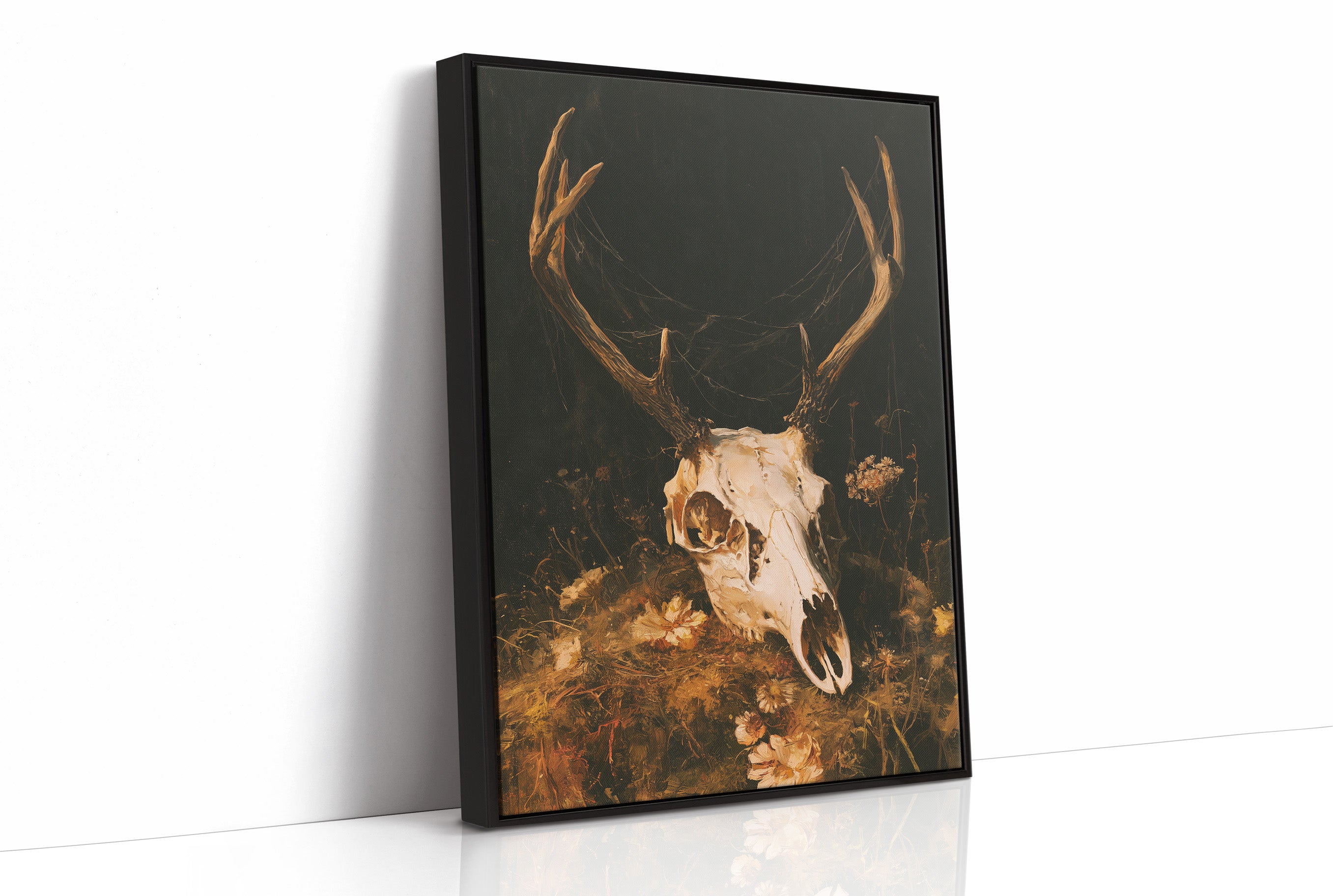 Antlers Among the Wildflowers