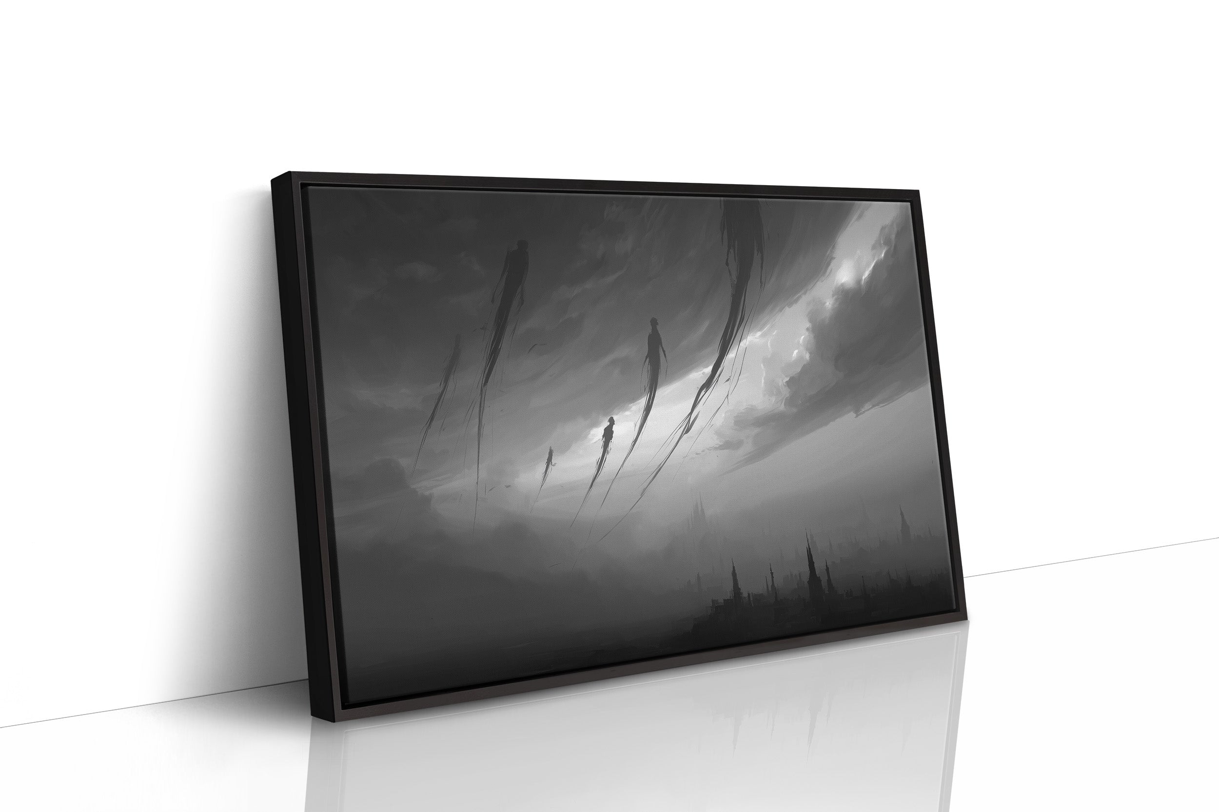 Giants Arrive Through Clouded Skies