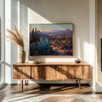Blue Agave Greets Mountain Dawn