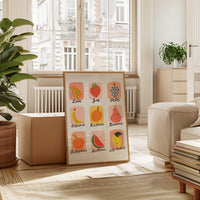 Fruits of the Spirit Illustrated Print