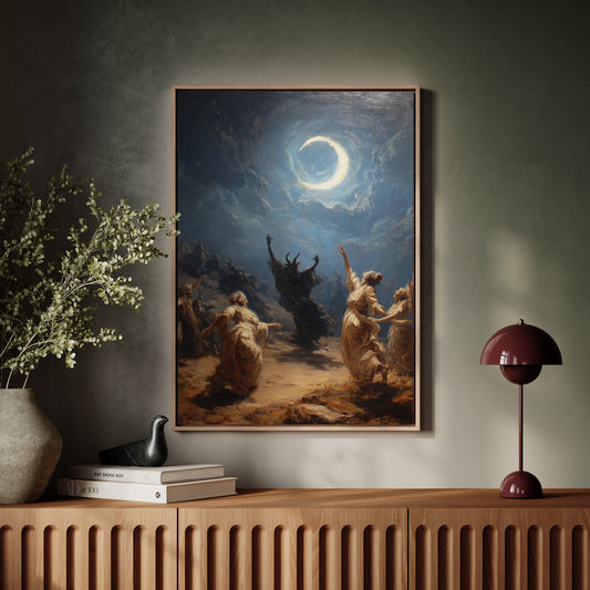 Beneath the Moonlit Embrace