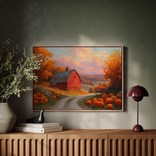 Harvest Road to Autumn's Embrace