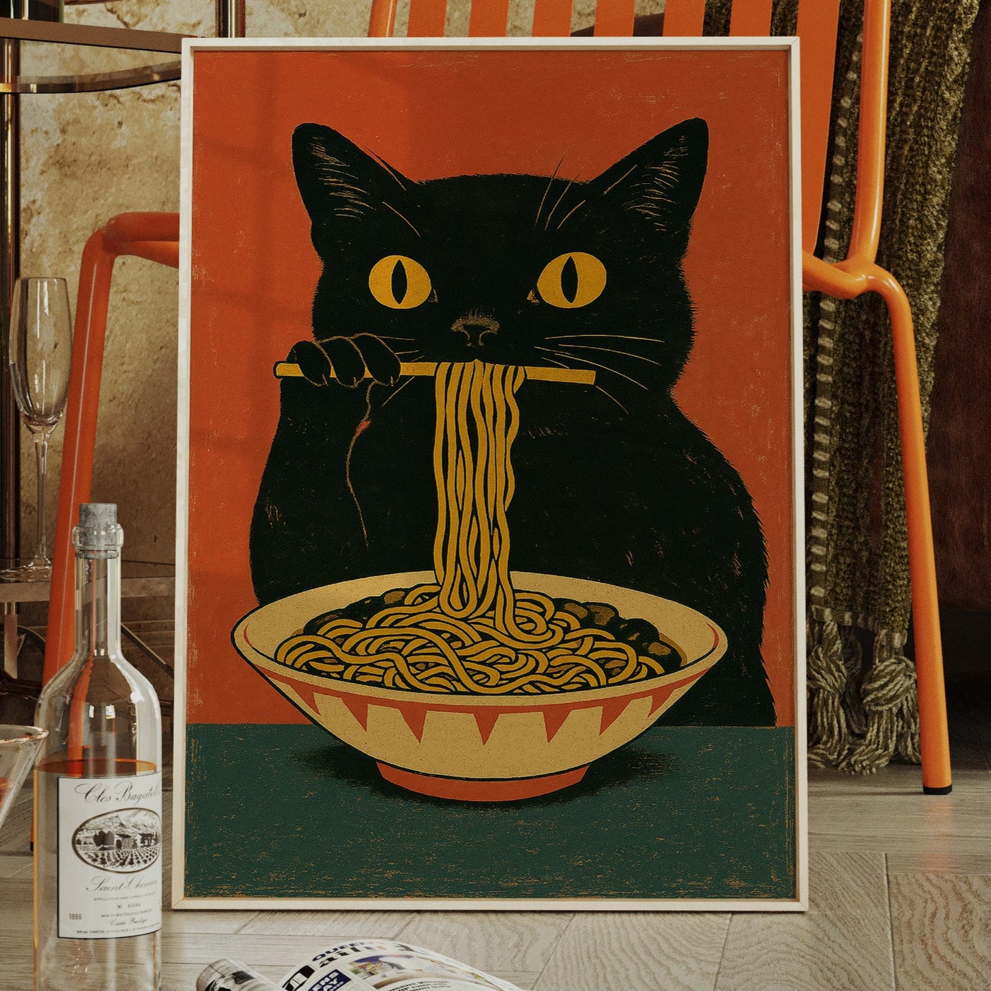 Ramen Raider – Midnight Noodles, Feline Style