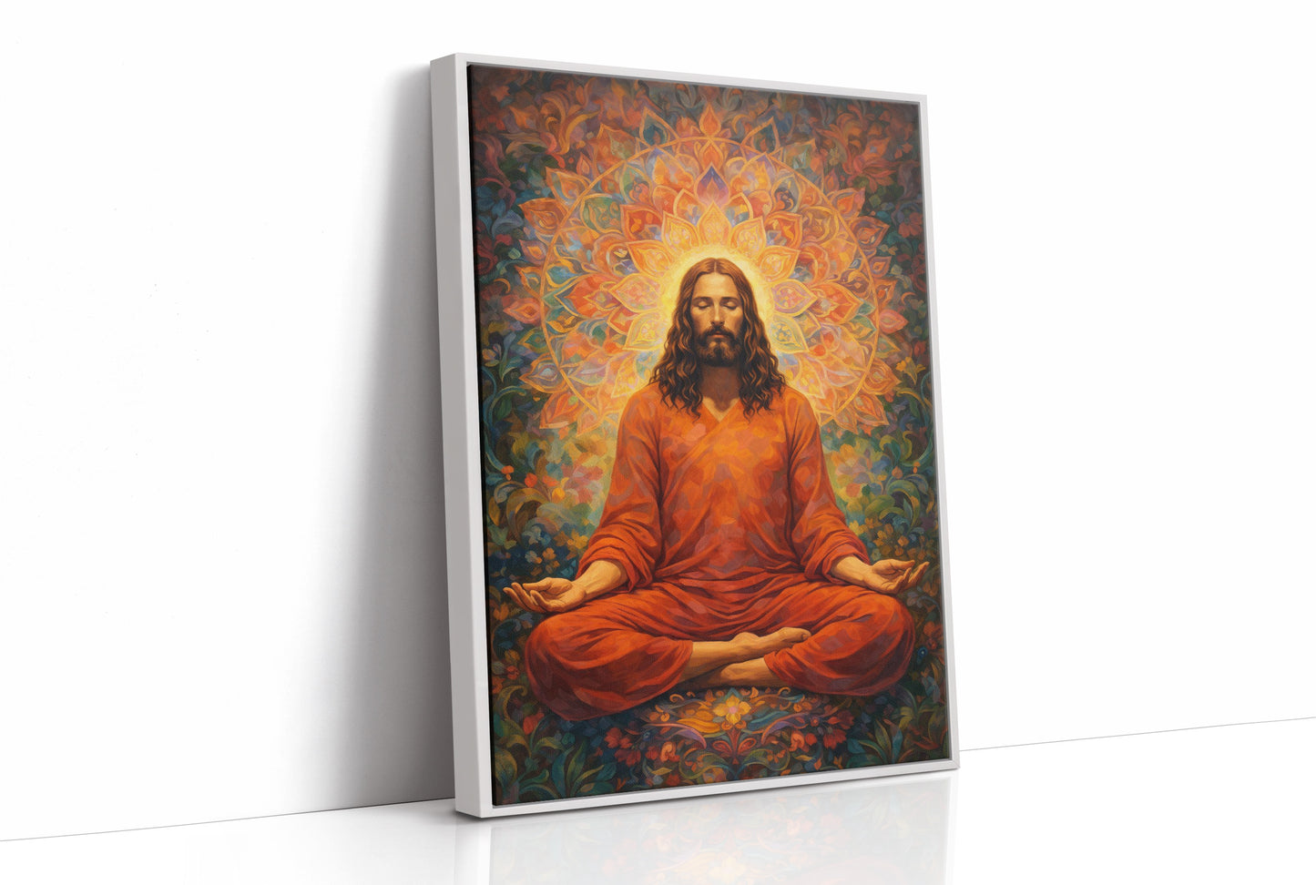 Divine Meditation Within Sacred Mandalas