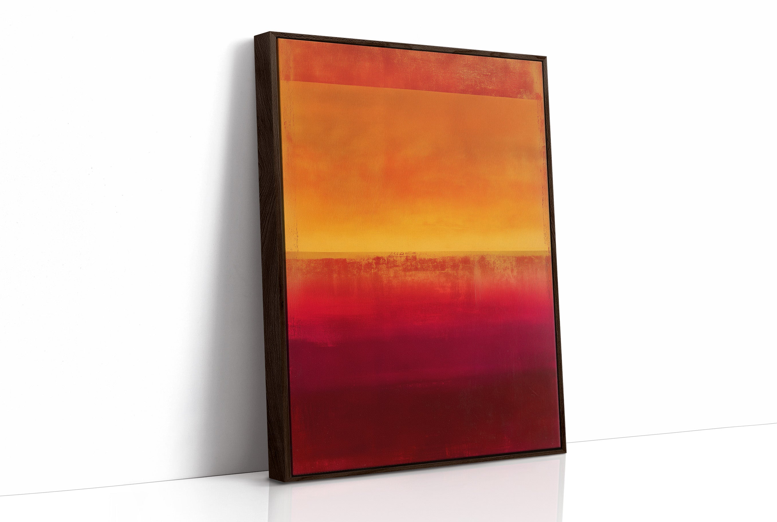 Sunset Colors Blend Their Stories