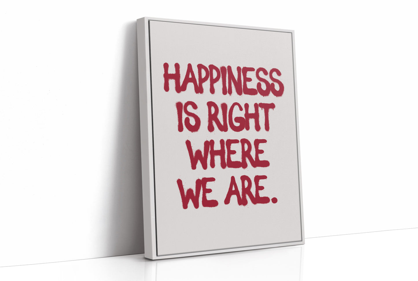 Happiness Is Right Here