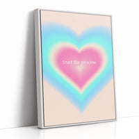 Trust The Process Heart Glow