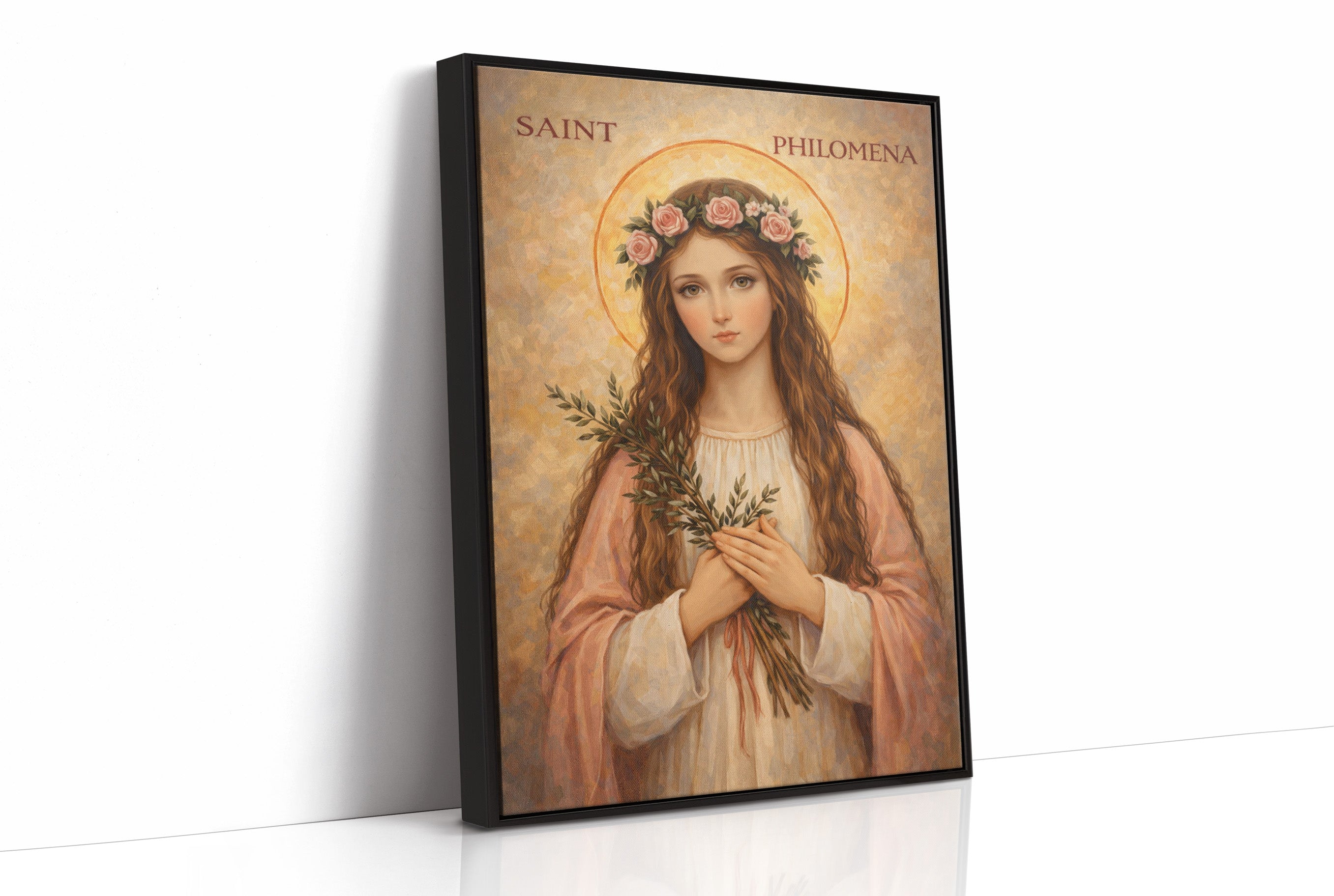 Saint Philomena in Quiet Devotion