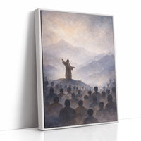 Ethereal Sermon Among Mountain Mists