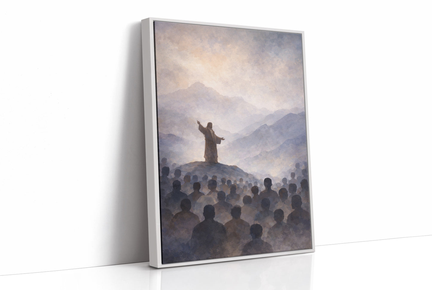 Ethereal Sermon Among Mountain Mists