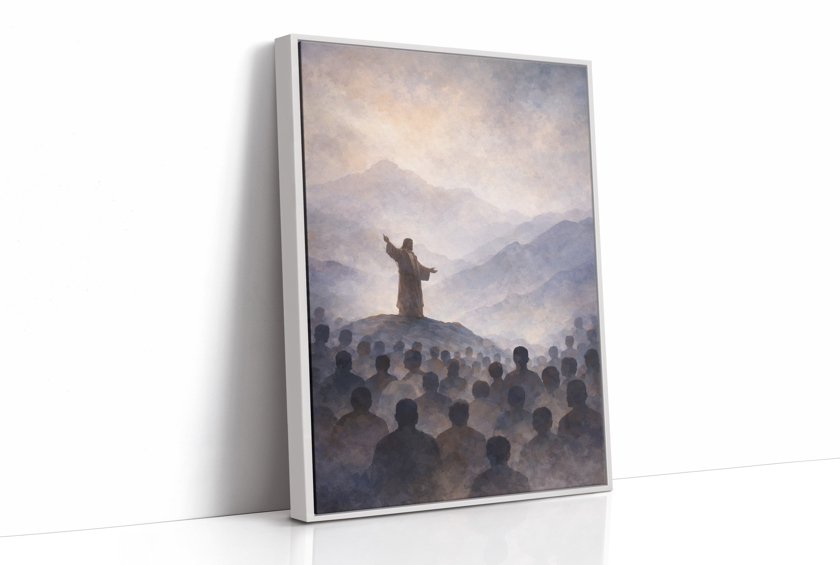 Ethereal Sermon Among Mountain Mists