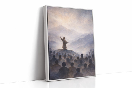 Ethereal Sermon Among Mountain Mists
