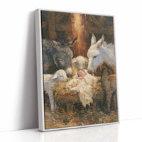 Manger Full of Gentle Watchers
