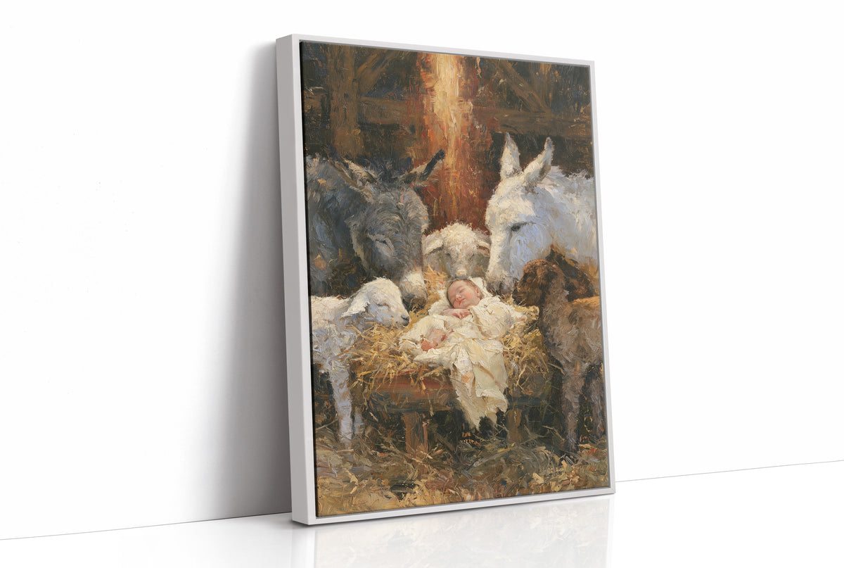 Manger Full of Gentle Watchers