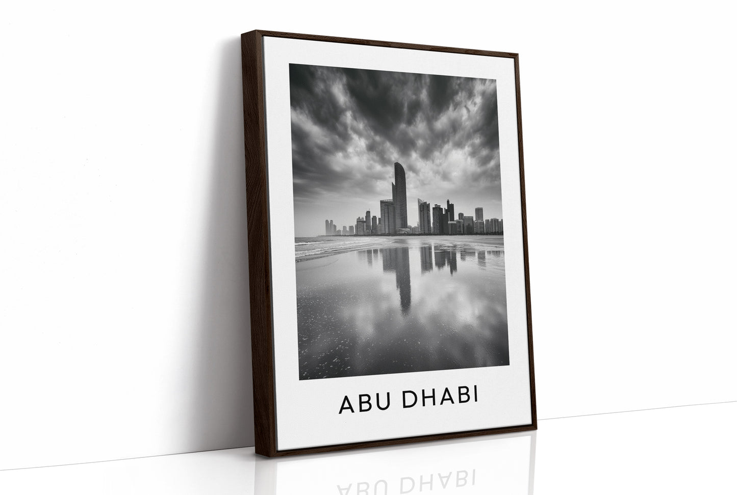 Abu Dhabi, Wet Sand Skyline
